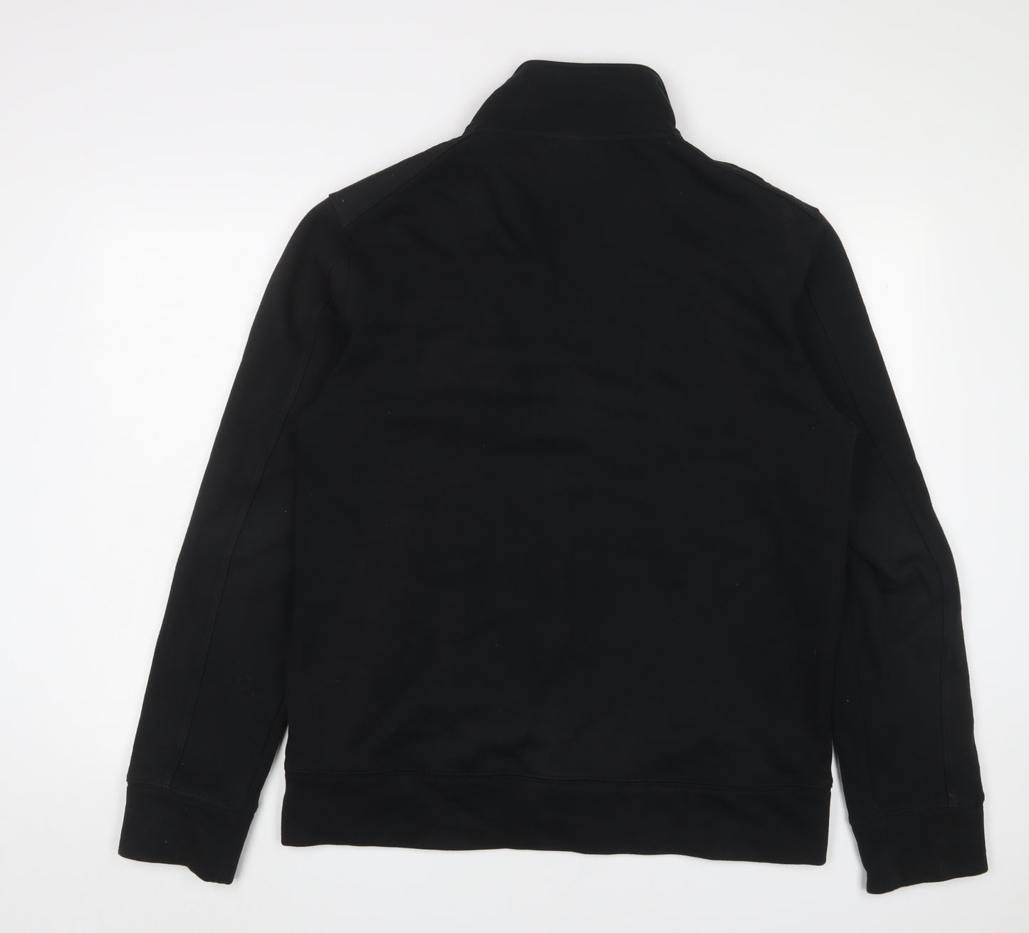 USP Alcatraz Mens Black Cotton Full Zip Sweatshirt Size M - Logo, Embroidered