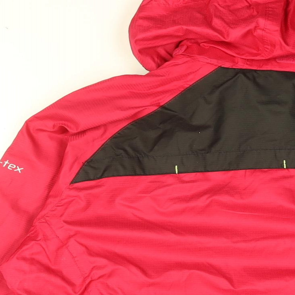 Trespass Womens Pink Rain Coat Coat Size XL Zip