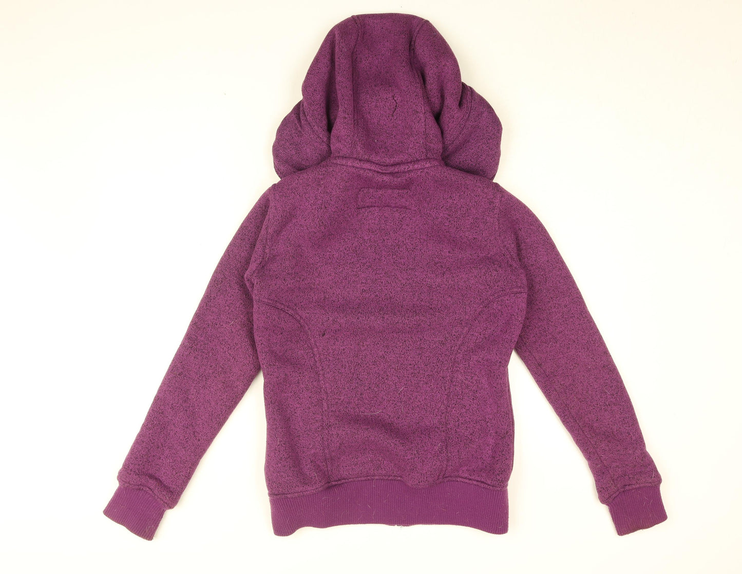 Dare 2B Womens Purple Polyester Full Zip Hoodie Size 10 Zip