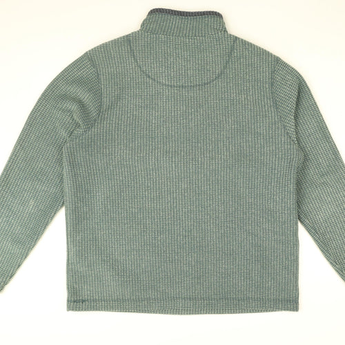 Weird Fish Mens Blue Viscose Pullover Sweatshirt Size XL