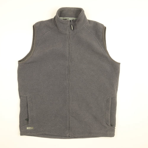 Gelert Mens Grey Gilet Jacket Size L Zip