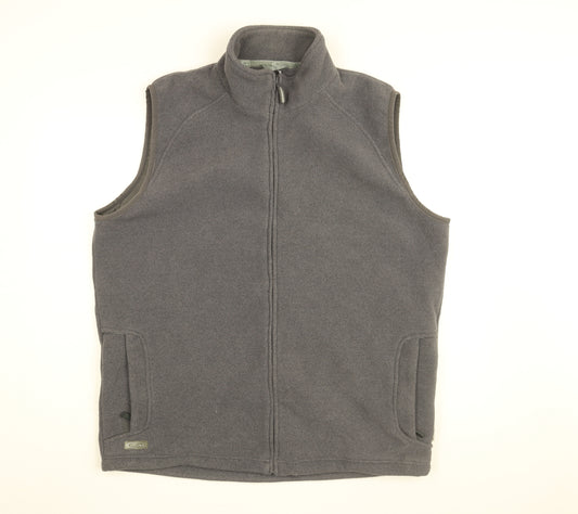 Gelert Mens Grey Gilet Jacket Size L Zip