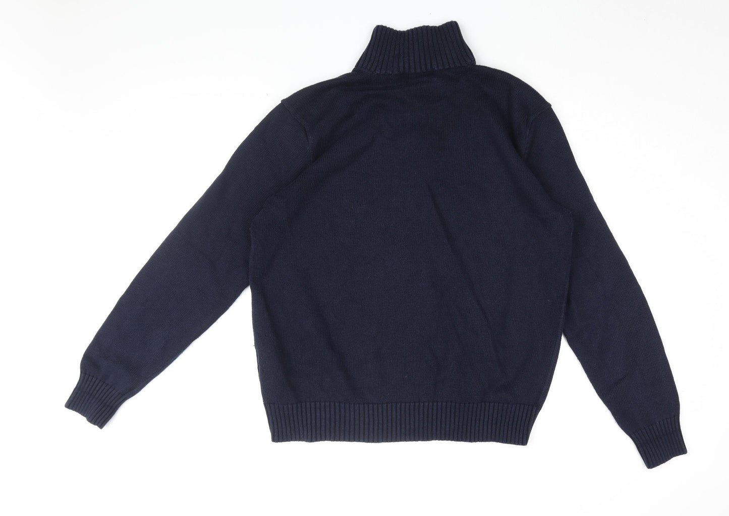 Polo Ralph Lauren Mens Blue Cotton Pullover Sweatshirt Size L