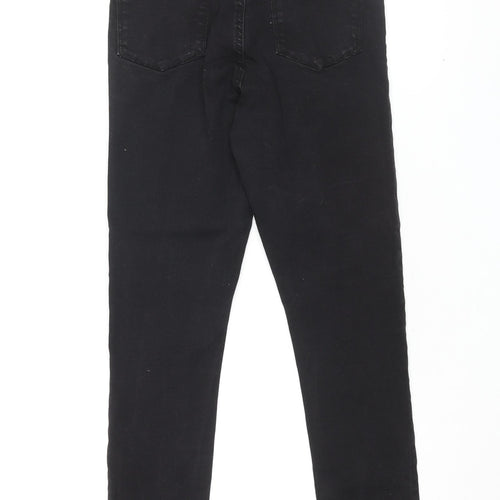 Denim Co Womens Black Cotton Skinny Jeans Size 12 L31 in Regular Zip