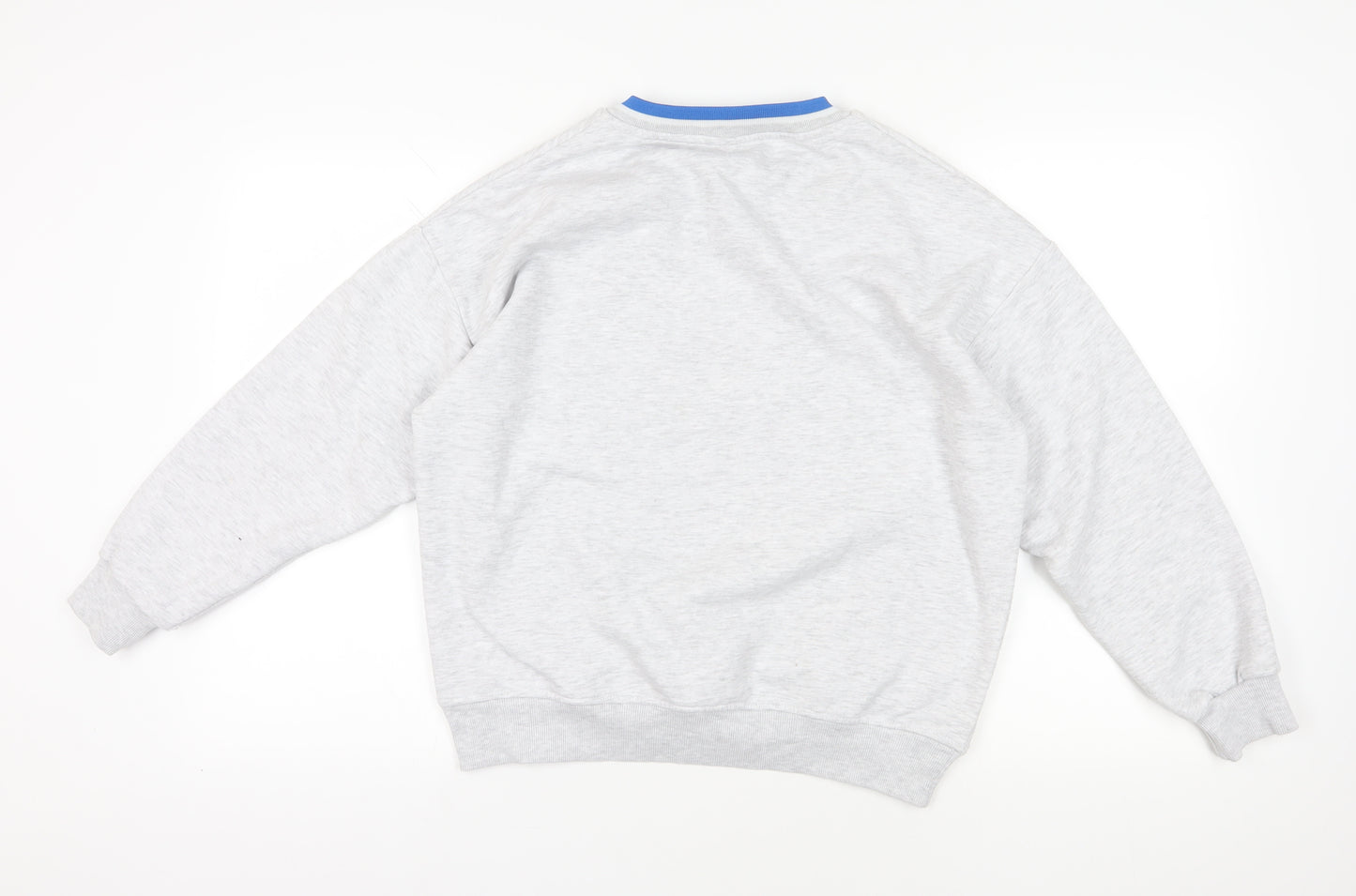 Disney Grey Stitch Pullover Sweatshirt XS