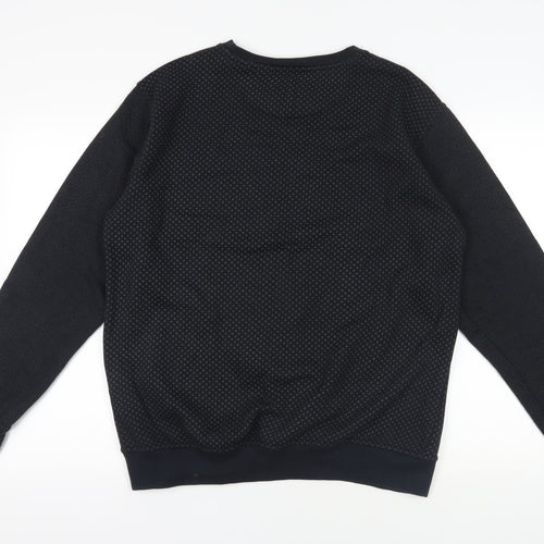 Pierre Cardin Black XL Pullover Sweatshirt - Graphic Logo