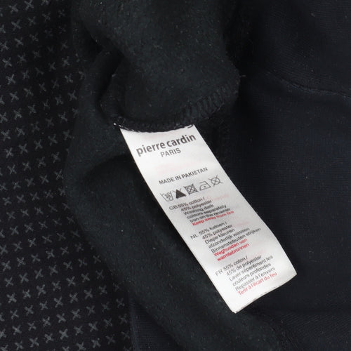 Pierre Cardin Black XL Pullover Sweatshirt - Graphic Logo