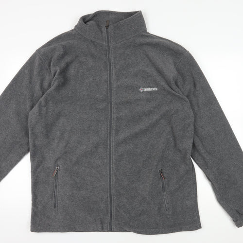 Lambretta Grey 4XL Fleece Windbreaker Jacket
