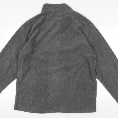 Lambretta Grey 4XL Fleece Windbreaker Jacket