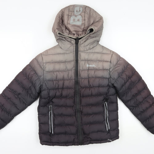 Bench Grey Ombré Puffer Jacket 9-10 Years Boys Winter Coat