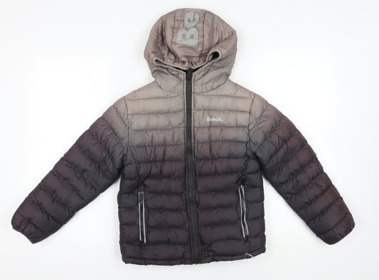 Bench Grey Ombré Puffer Jacket 9-10 Years Boys Winter Coat