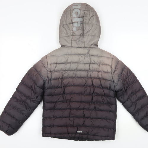 Bench Grey Ombré Puffer Jacket 9-10 Years Boys Winter Coat