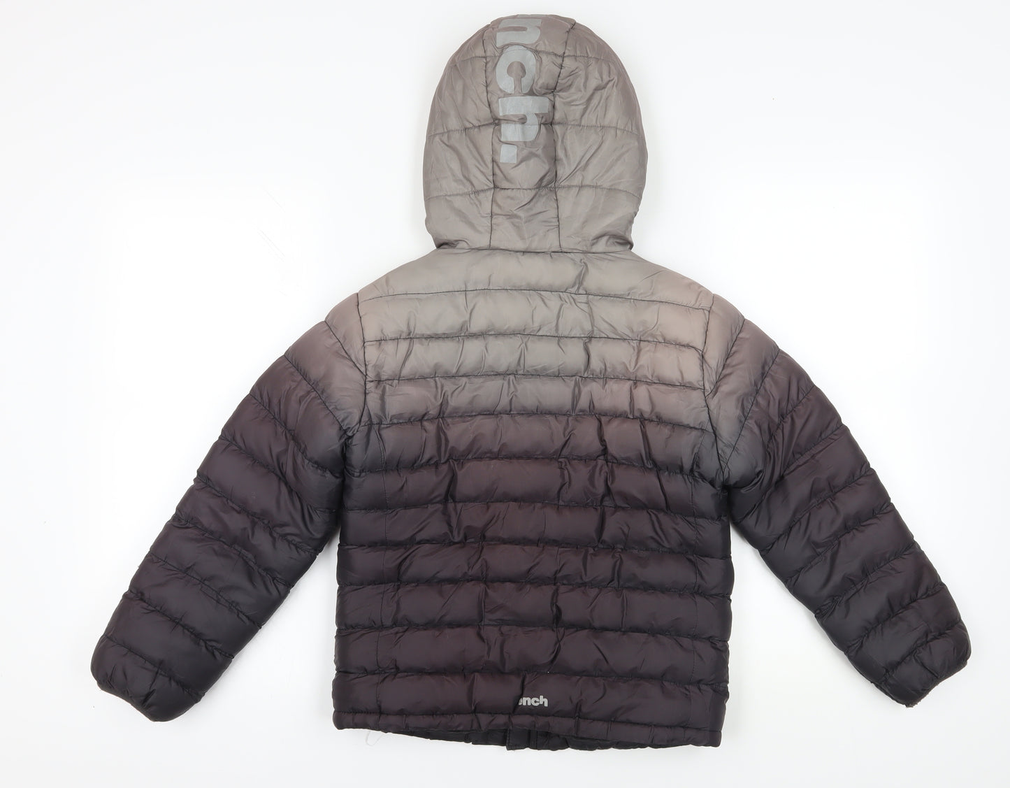 Bench Grey Ombré Puffer Jacket 9-10 Years Boys Winter Coat