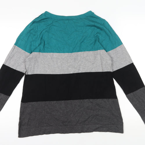Paramour Multicoloured Striped Jumper Size S