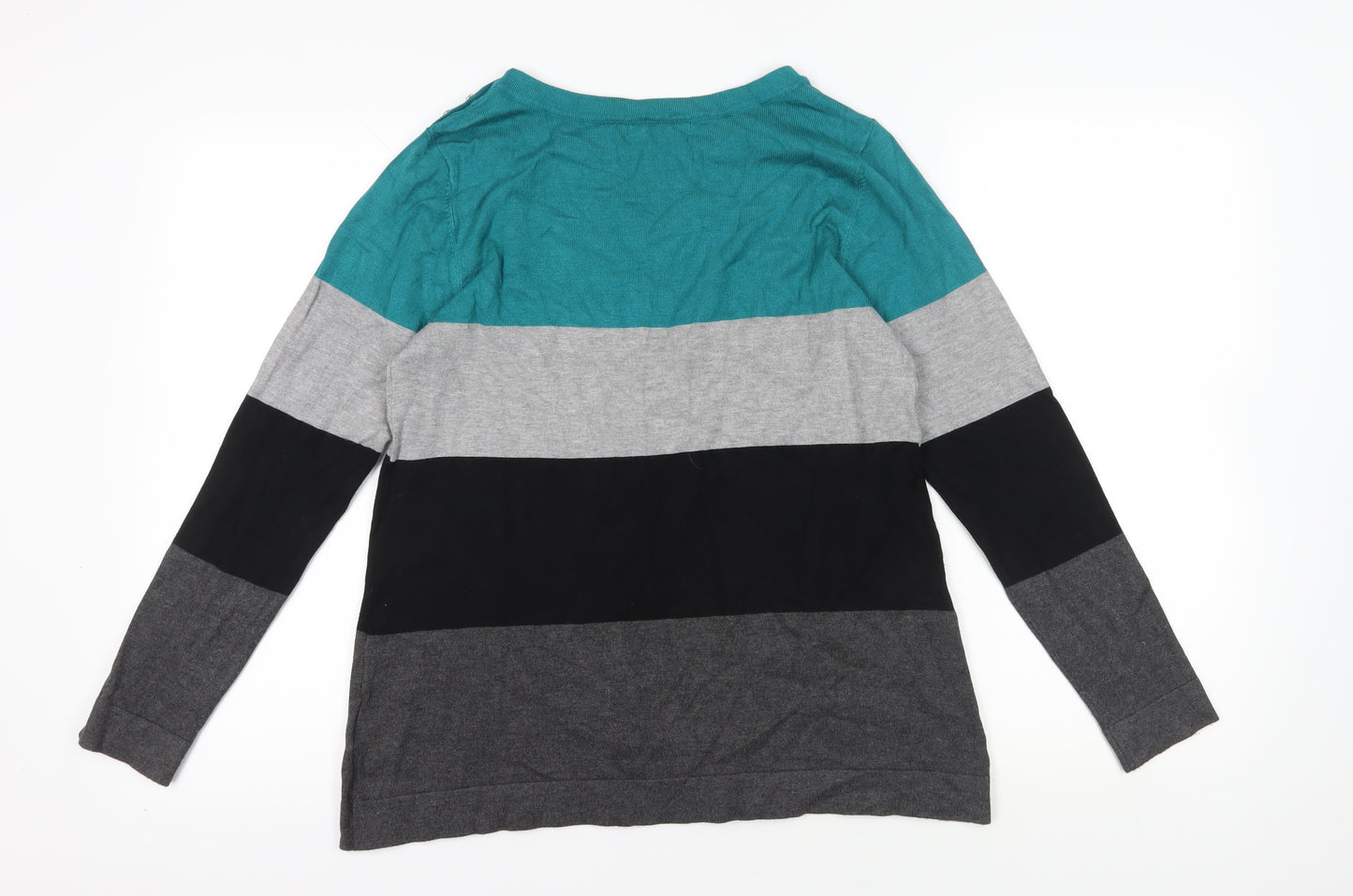 Paramour Multicoloured Striped Jumper Size S