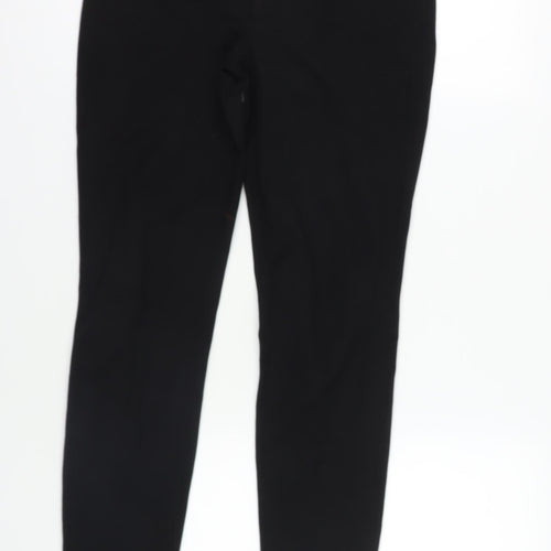 Marks and Spencer Black Slim Straight Dress Trousers M