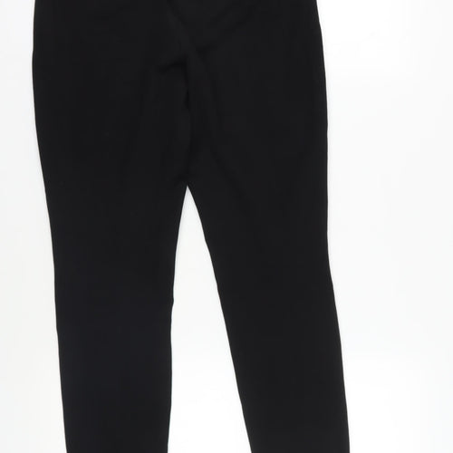 Marks and Spencer Black Slim Straight Dress Trousers M