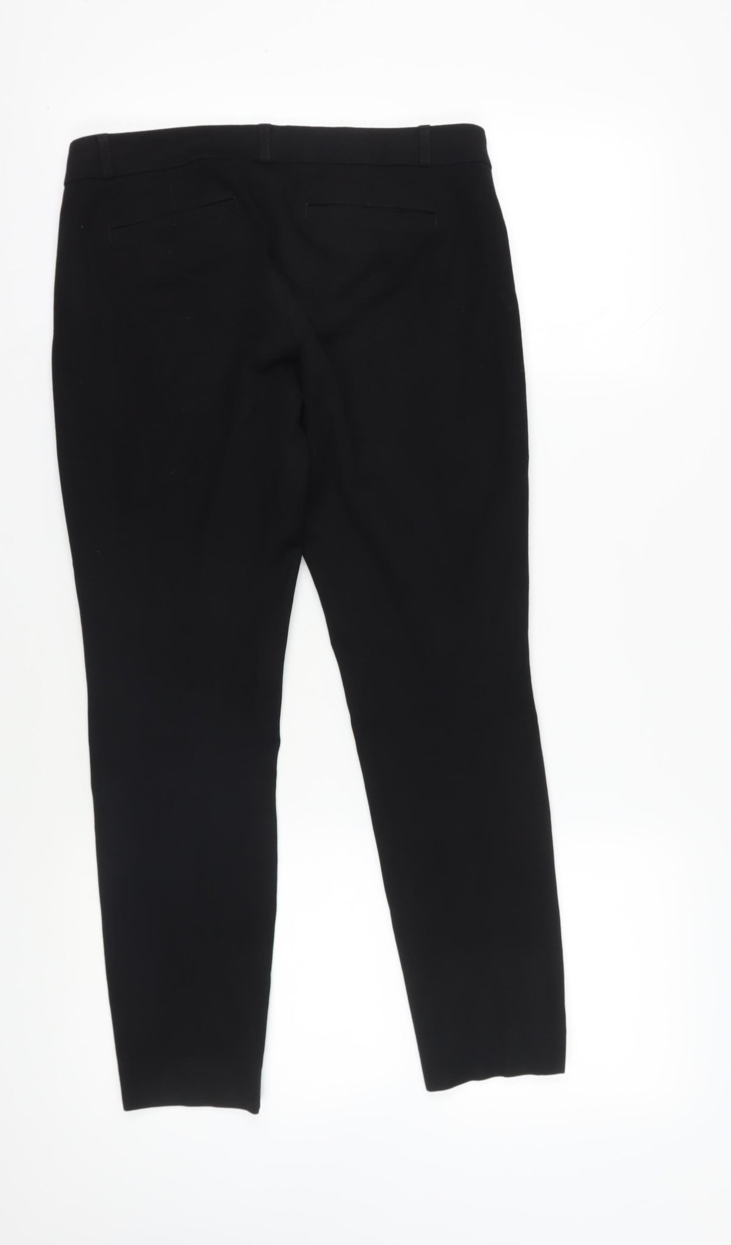 Marks and Spencer Black Slim Straight Dress Trousers M