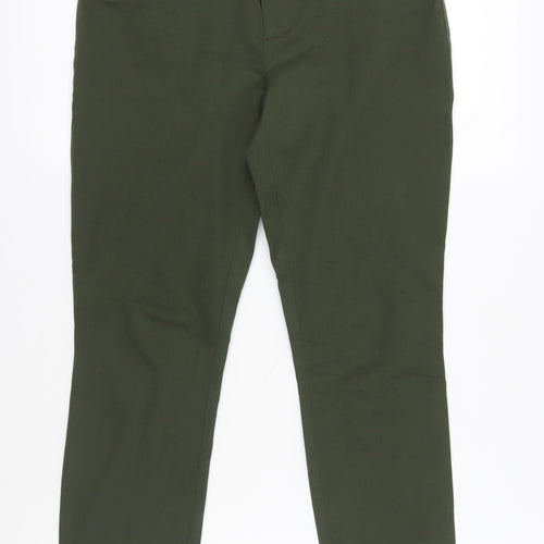 Gap Green Skinny Ankle Trousers Women's Size 10