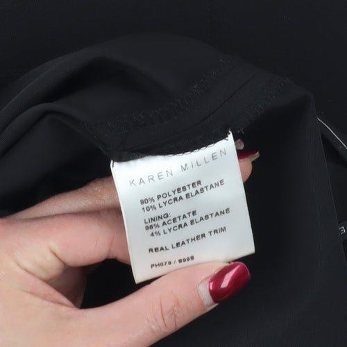 Karen Millen Black Tailored Women's Trousers - Size S