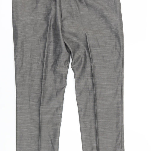 Goodsouls Grey Classic Dress Trousers UK 32R