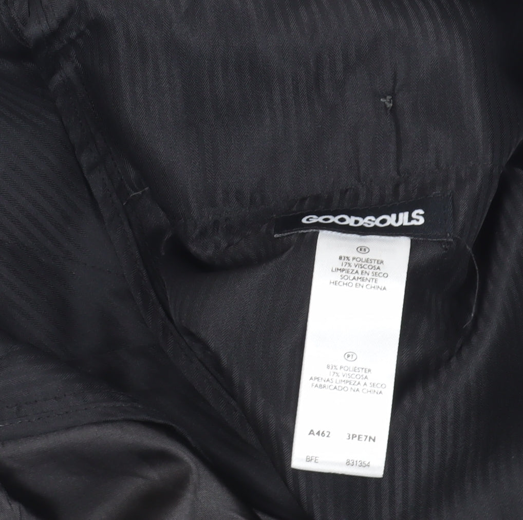 Goodsouls Grey Classic Dress Trousers UK 32R