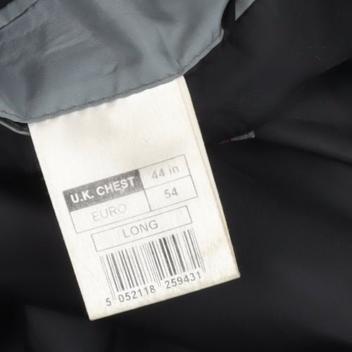Classic Black Men's Blazer, Size 44, Elegant Style
