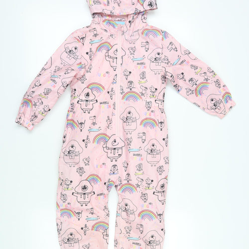 Hey Duggee Pink Snowsuit, 4-5 Years, Hooded Winter Wear