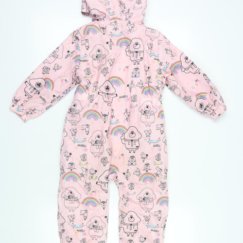 Hey Duggee Pink Snowsuit, 4-5 Years, Hooded Winter Wear
