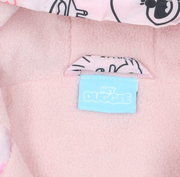 Hey Duggee Pink Snowsuit, 4-5 Years, Hooded Winter Wear
