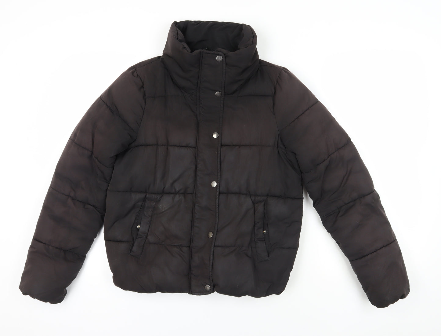 ONLY Black Puffer Jacket Size S Warm Winter Coat
