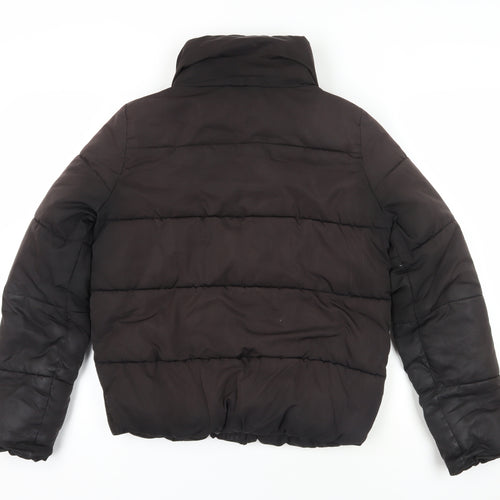 ONLY Black Puffer Jacket Size S Warm Winter Coat
