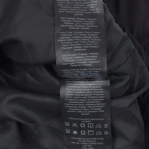 ONLY Black Puffer Jacket Size S Warm Winter Coat