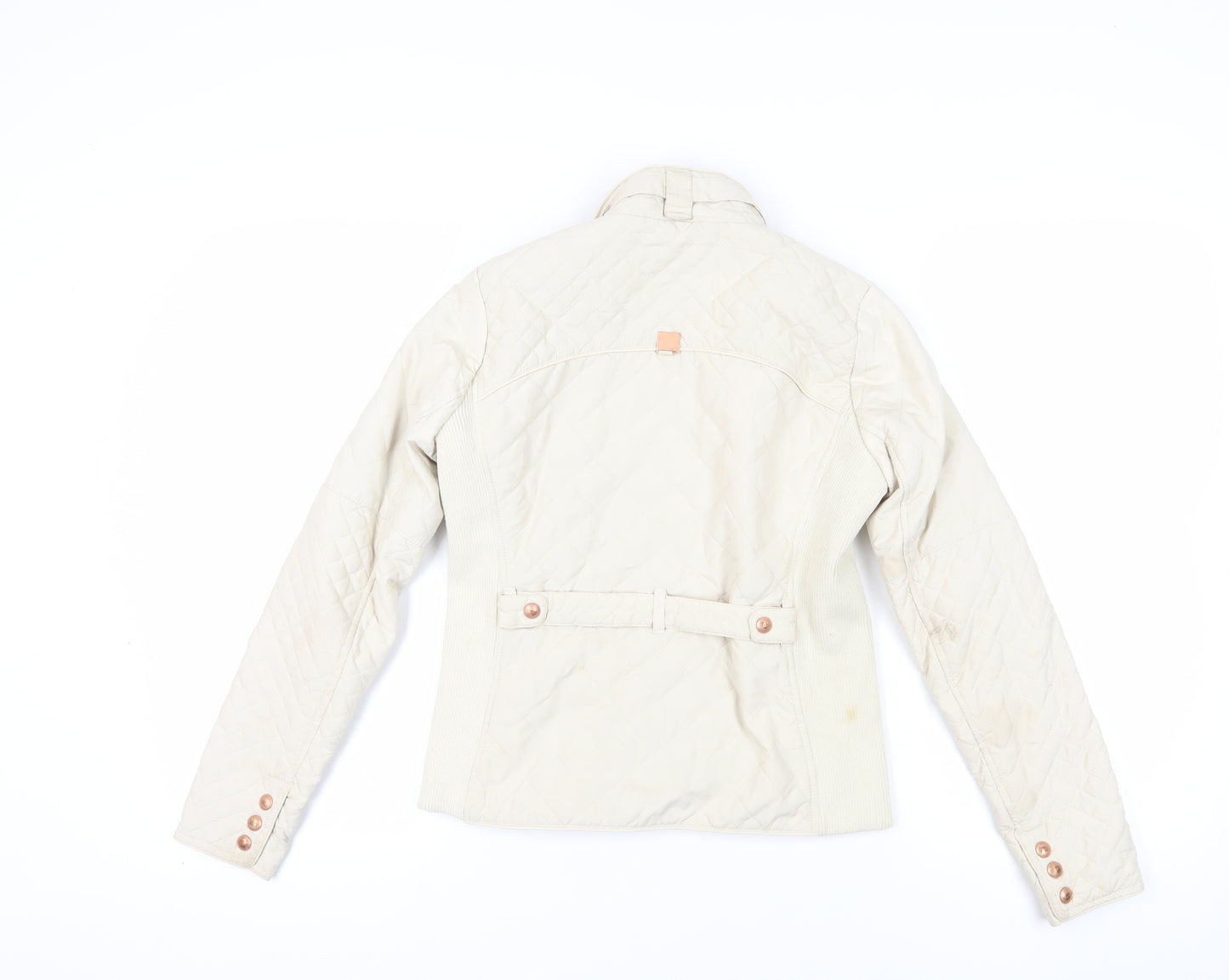Diverse Beige Quilted Jacket S - Warm Softshell Casual