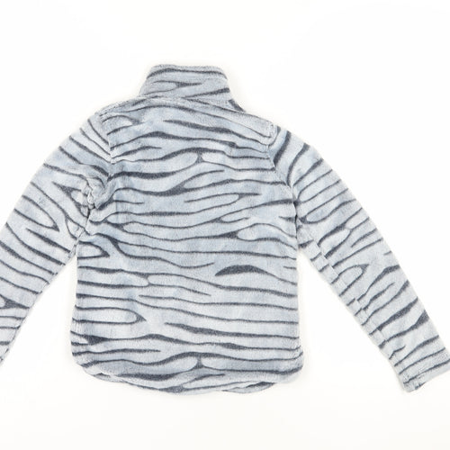 Regatta Girls Grey Animal Print Jacket, Size 11
