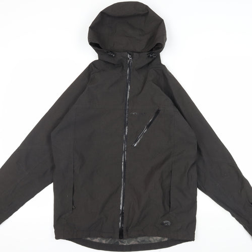 Animal Black Waterproof Hooded Jacket - Medium