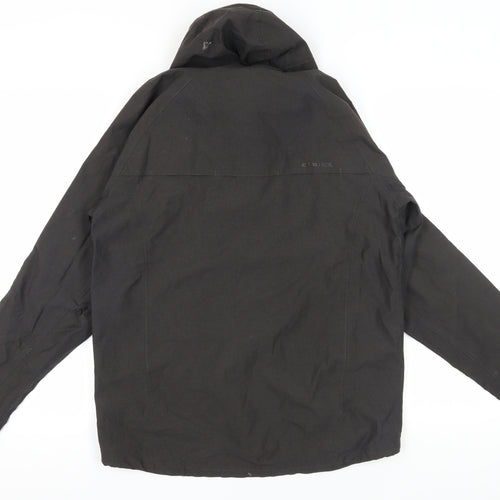 Animal Black Waterproof Hooded Jacket - Medium