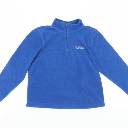 Regatta Blue Fleece Sweatshirt, Boys 9-10 Years, Outdoor Essential