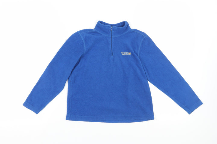 Regatta Blue Fleece Sweatshirt, Boys 9-10 Years, Outdoor Essential
