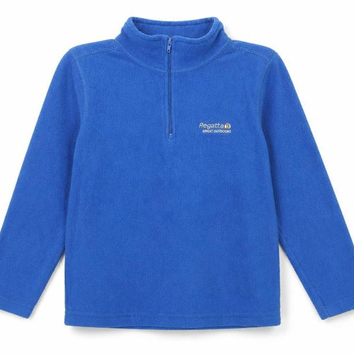 Regatta Blue Fleece Sweatshirt, Boys 9-10 Years, Outdoor Essential