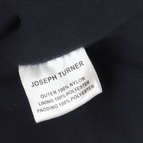 Joseph Turner Red XL Bomber Coat with Full Zip