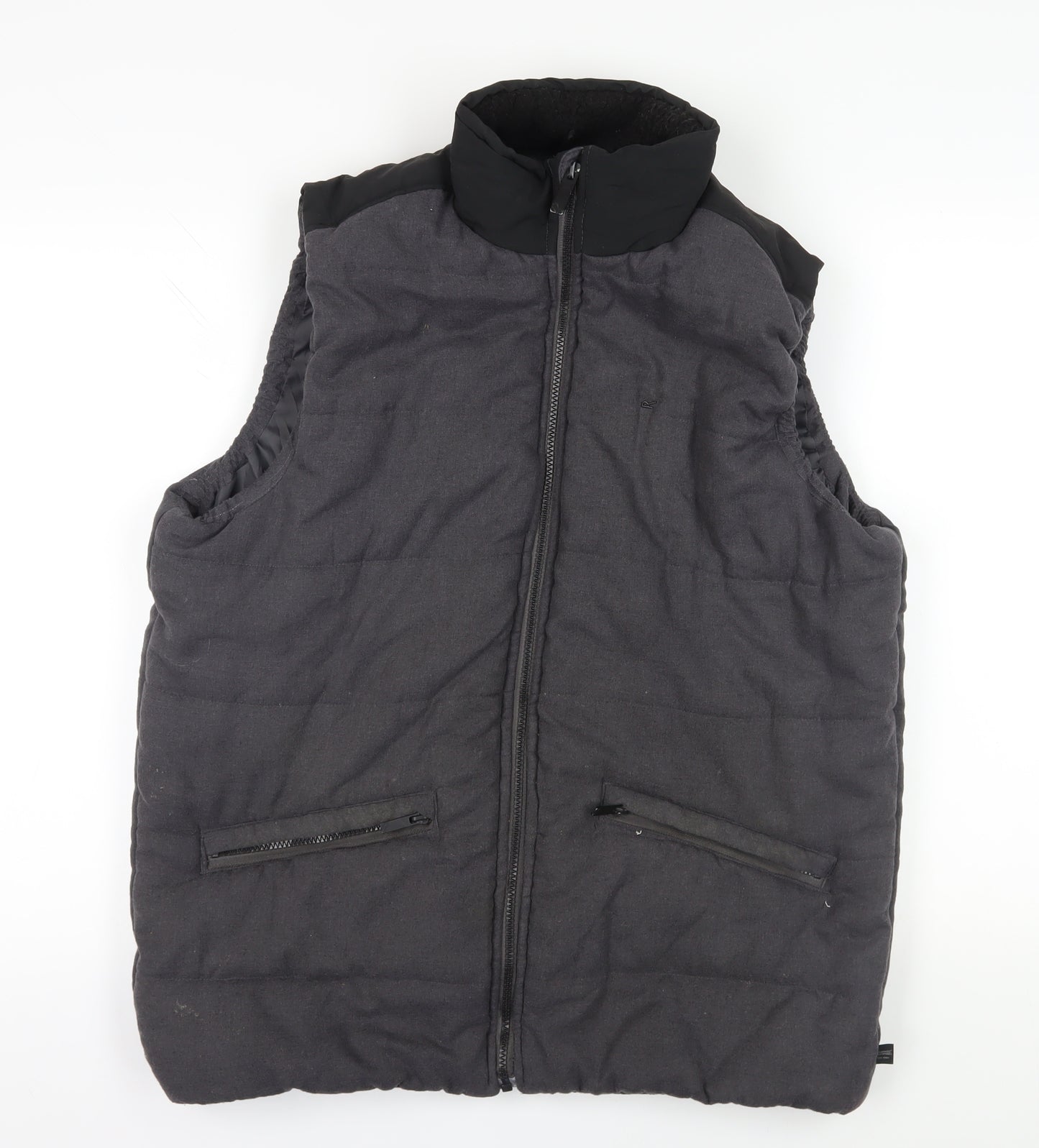 Regatta Black Insulated Puffer Waistcoat - Men's Size L