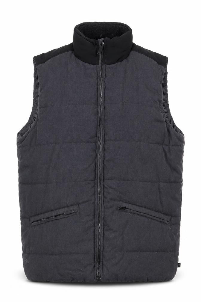 Regatta Black Insulated Puffer Waistcoat - Men's Size L