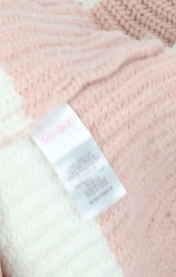 6IXTY8IGHT Multicoloured Striped Knit Jumper - M