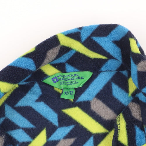 Mountain Warehouse Girls Multicoloured Fleece Pullover 11-12 Years