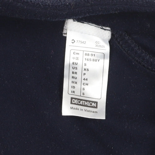Decathlon Blue Women's Fleece Pullover Sweatshirt S