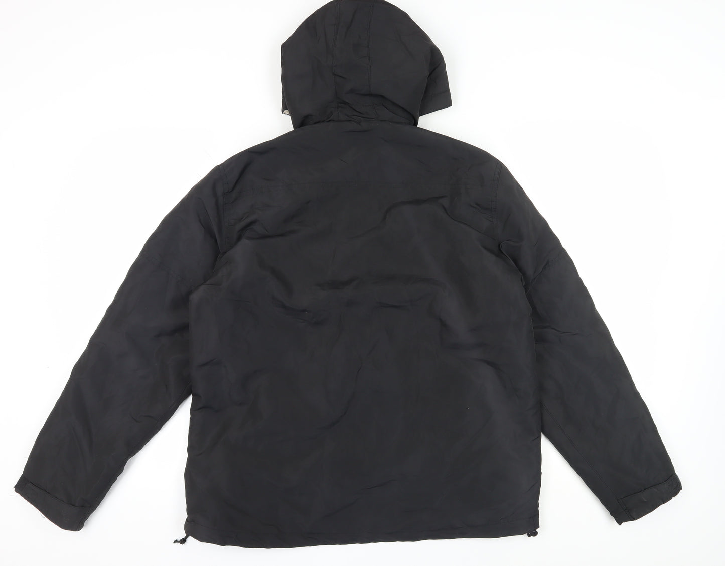 Brandit Black Anorak Jacket S Fleece Lined