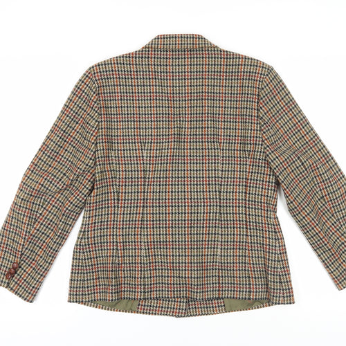 St Michael Multicoloured Wool Blazer, Size 12
