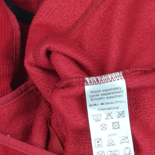 Lowe Alpine Women's Red Fleece Jacket, Size S