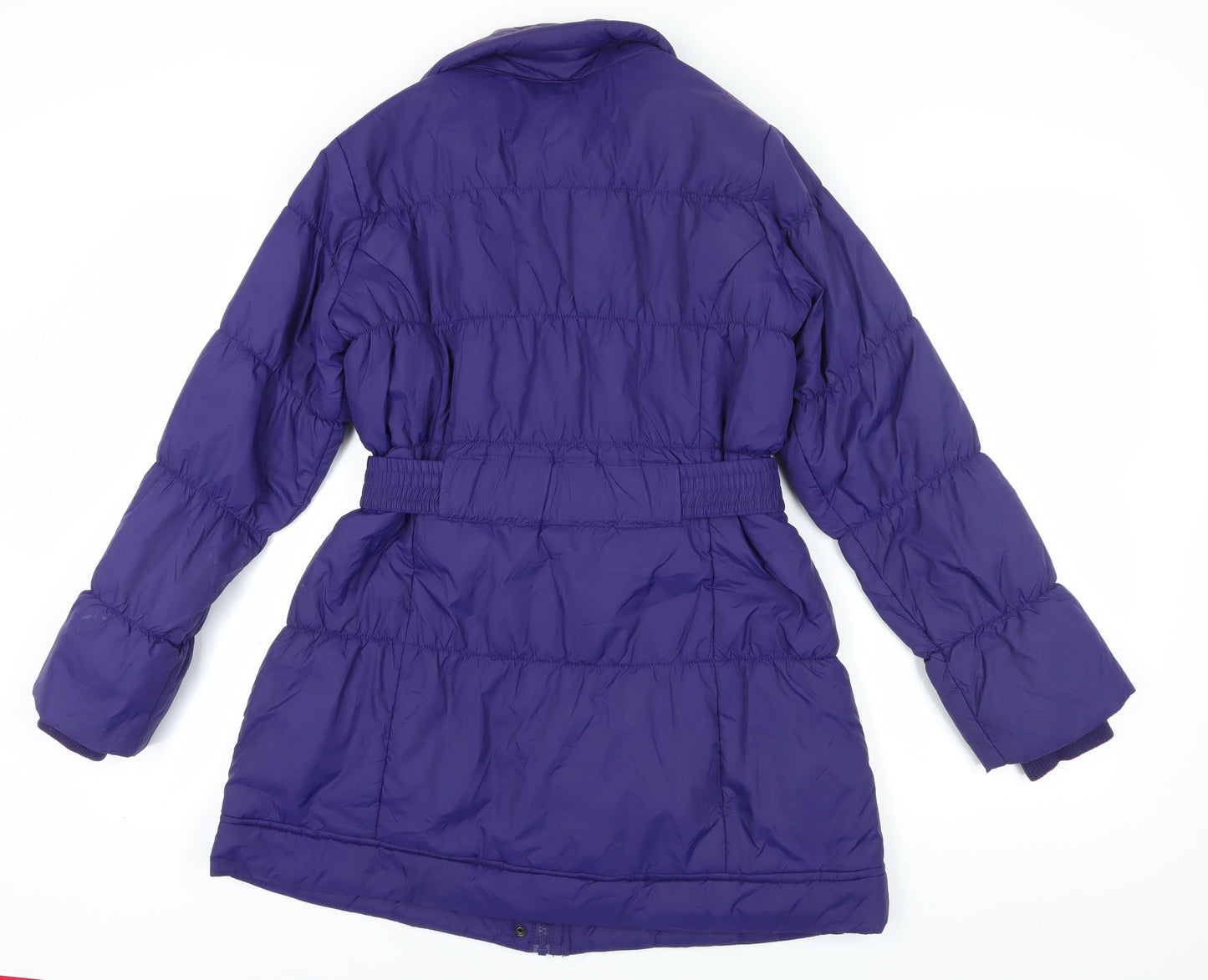 Marks and Spencer Women's Purple Puffer Jacket, M